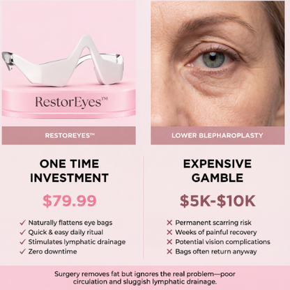 RestorEyes™ 3-in-1 Red Light + EMS + Lymphatic Therapy
